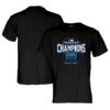 UCLA Bruins Blue 84 2025 Big Ten Women's Basketball Conference Tournament Champions Locker Room T-Shirt - Black