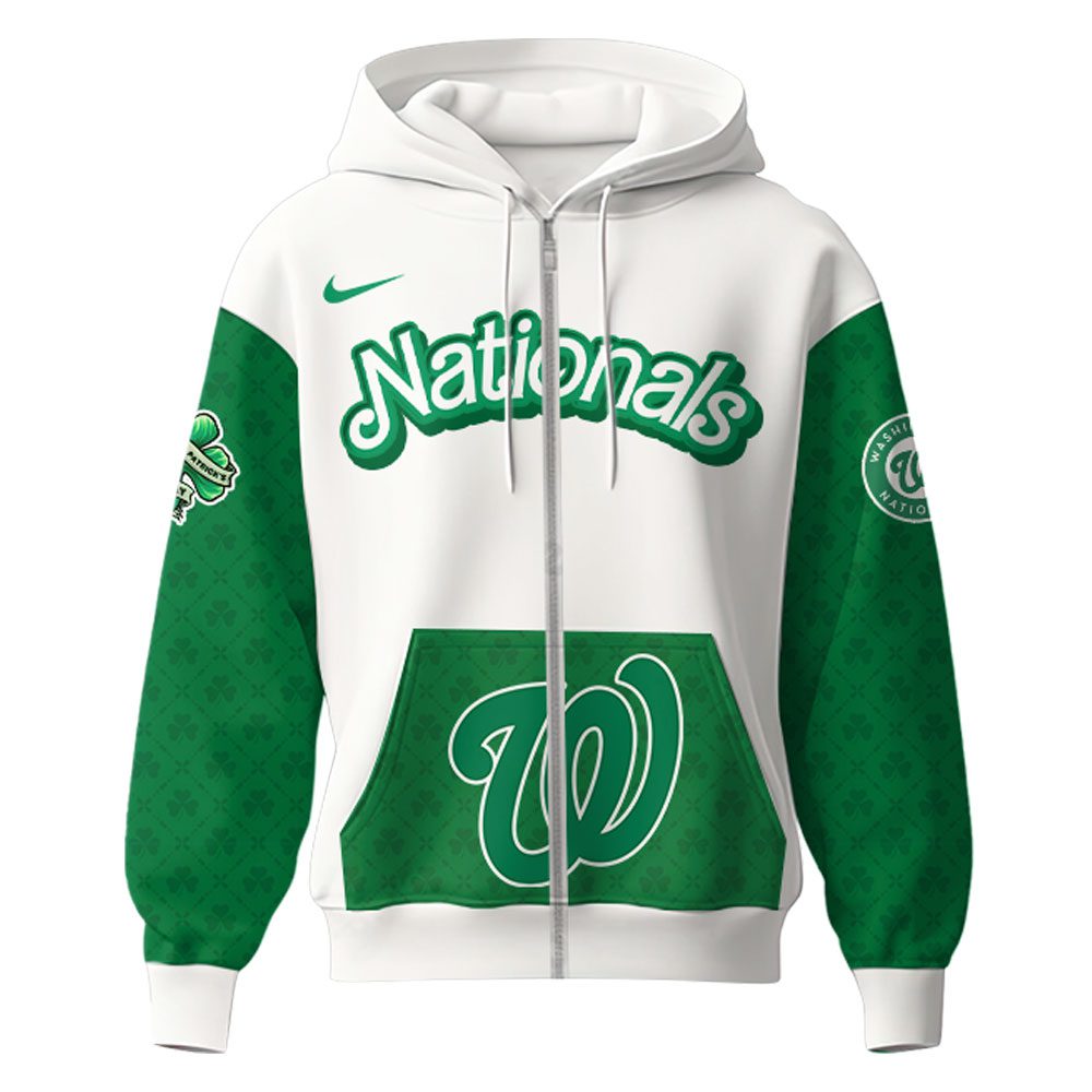 Washington-Nationals-MLB-x-St.-Patricks-Day-Limited-Edition-Performance-Zip-Hoodie-2025 Washington Nationals MLB x St. Patrick's Day Limited Edition Performance Zip Hoodie 2025