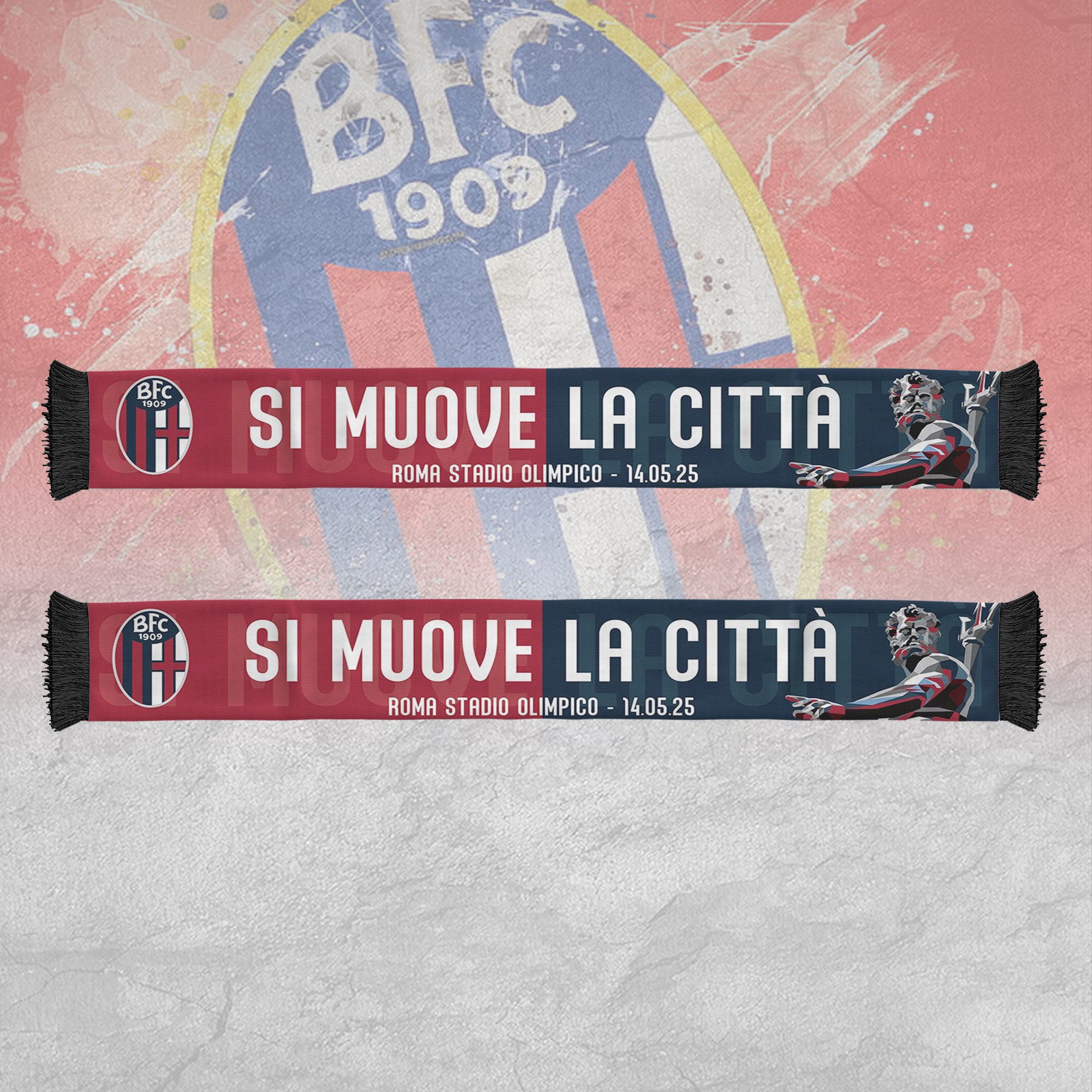 Bologna-FC-Champion-2025-Ruffneck-Soccer-Scarf-RSC1016-2