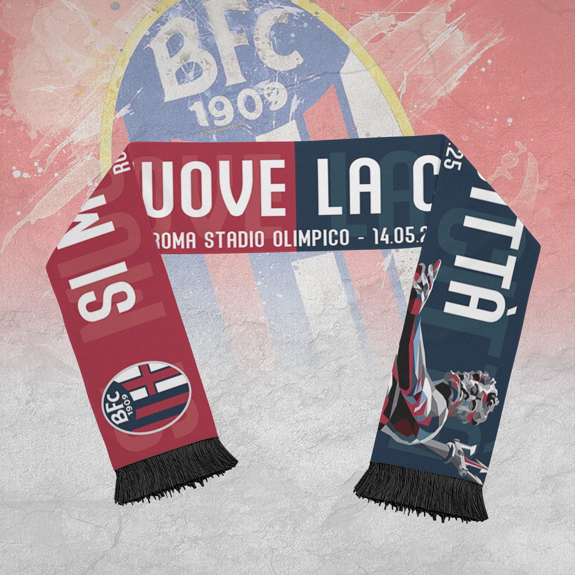 Bologna-FC-Champion-2025-Ruffneck-Soccer-Scarf-RSC1016-3