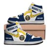 Denver Nuggets Personalized NBA AJ1 Nike Sneakers High Top
