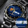 FC Barcelona Black Stainless Steel Watch GCL1300