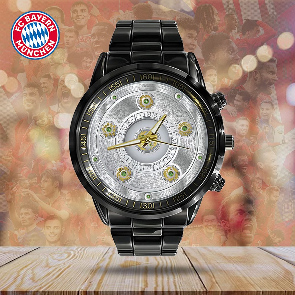 FC-Bayern-Munchen-Champion-202425-Bundesliga-Black-Stainless-Steel-Watch-GCL1158-1
