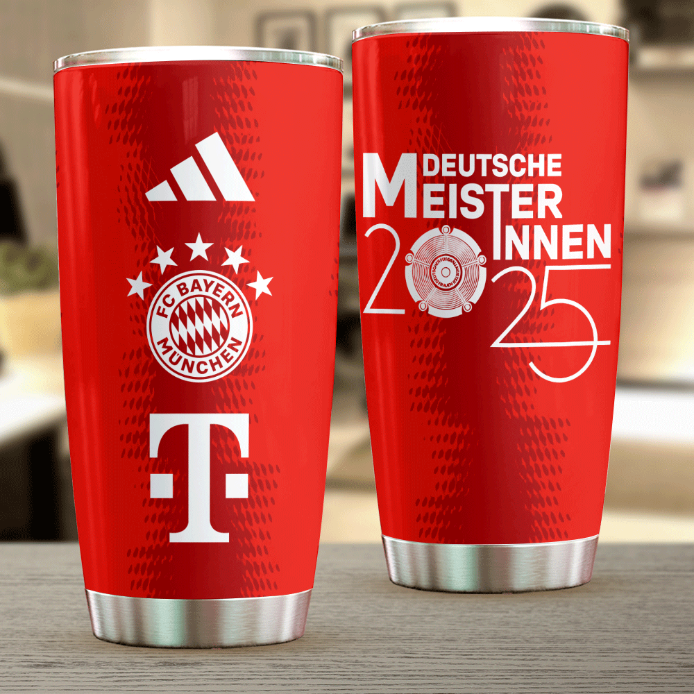 FC-Bayern-Munchen-Champion-202425-Bundesliga-Tumbler-Cup-GCL1053 FC Bayern Munchen Champion 2024/25 Bundesliga Tumbler Cup GCL1053