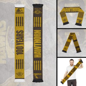 Hawthorn FC Champion 2025 Ruffneck Soccer Scarf RSC1020