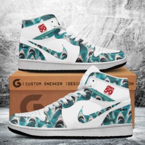 Jaws Air Jordan 1 Sneaker JD1 Shoes GCL1005
