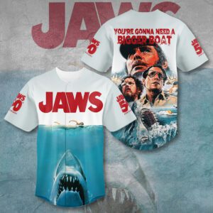 Jaws Baseball Jersey GCL1002