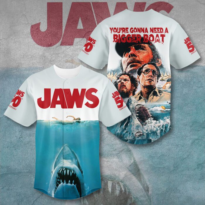 Jaws Baseball Jersey GCL1002