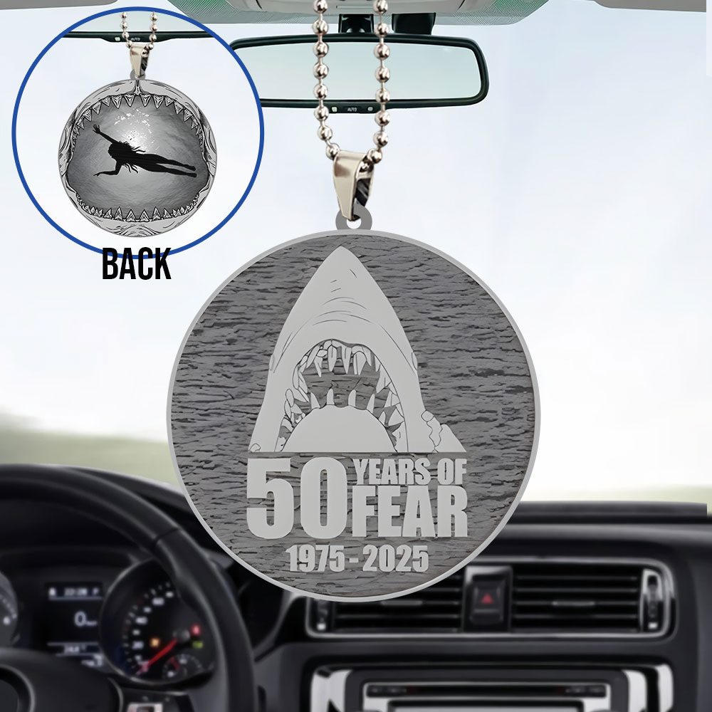 Jaws-Custom-Shape-2-sided-Acrylic-Car-Ornament-GCL1057-1