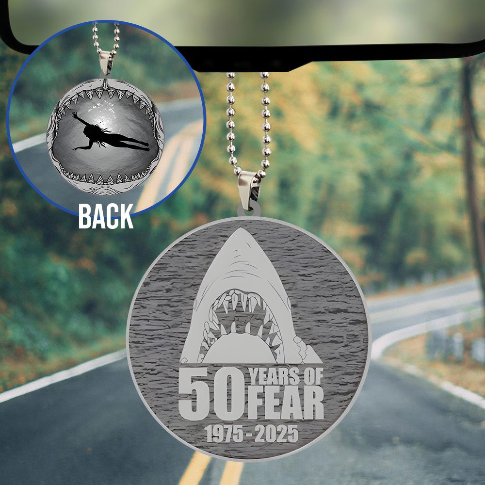 Jaws-Custom-Shape-2-sided-Acrylic-Car-Ornament-GCL1057-2