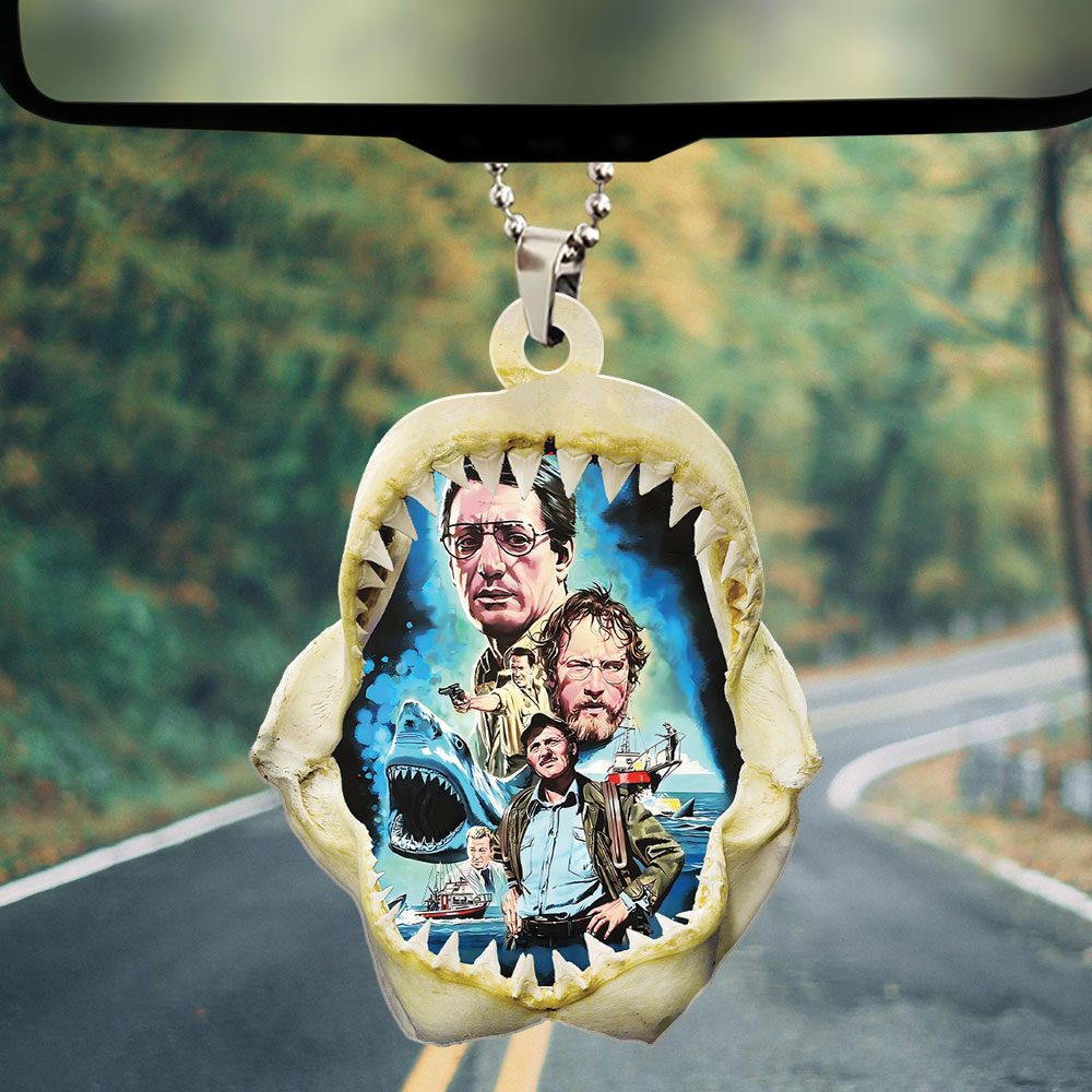 Jaws-Custom-Shape-2-sided-Acrylic-Car-Ornament-GCL1122-1
