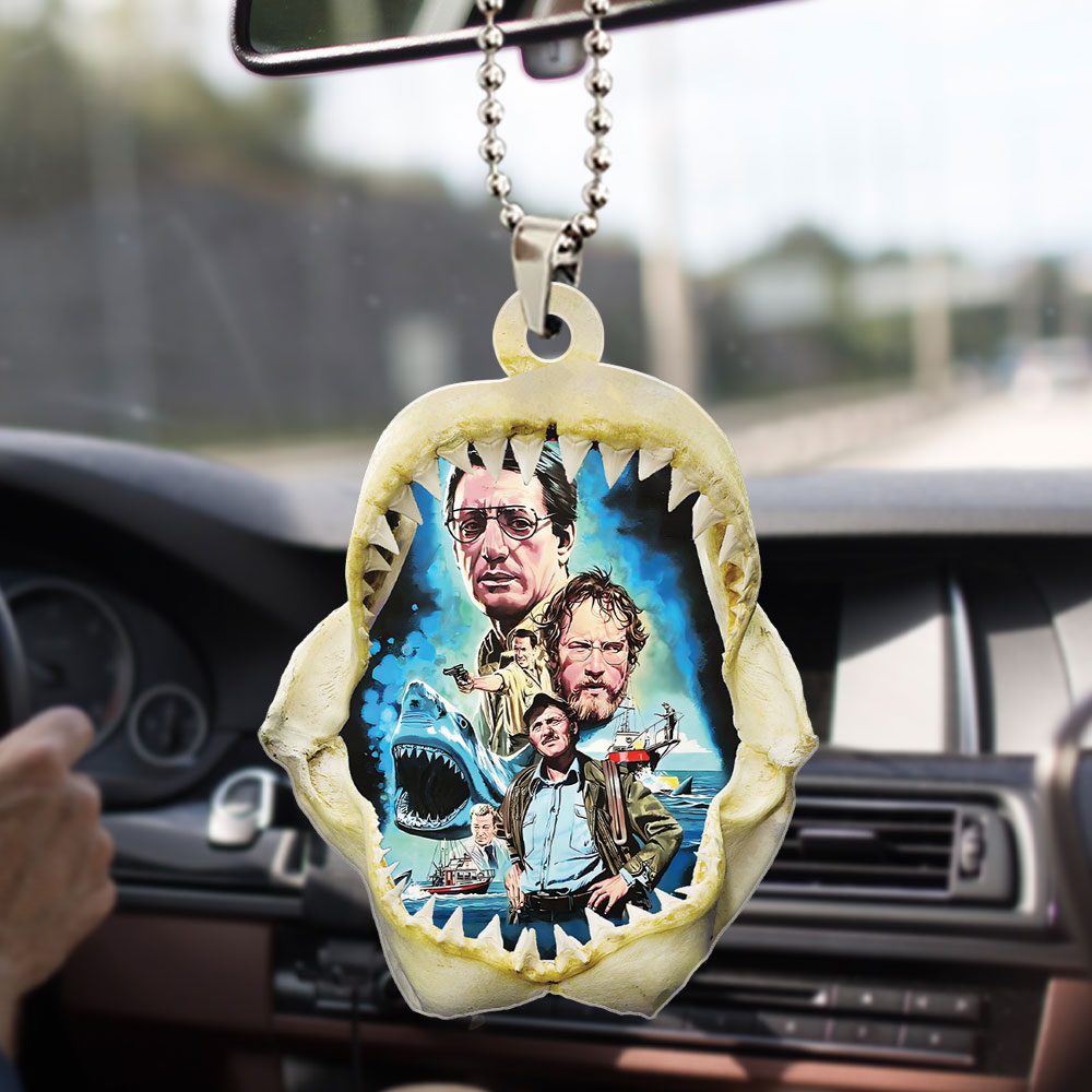Jaws-Custom-Shape-2-sided-Acrylic-Car-Ornament-GCL1122-2