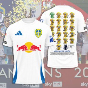 Leeds United Unisex Performance T-Shirt GCL1082