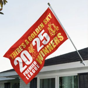 Liverpool FC Champion 2024/25 Premier League 3D House Flag GCL1330