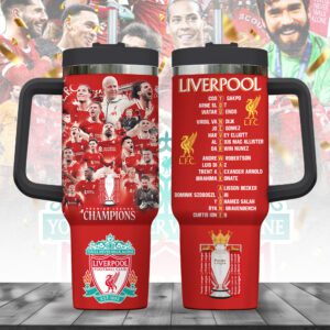 Liverpool FC Champion 2024/25 Premier League 40oz Stanley Tumbler GCL1025