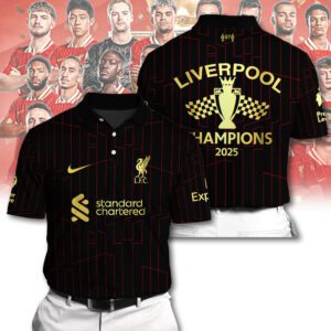 Liverpool FC Champion 2024/25 Premier League Polo Shirt GCL1531