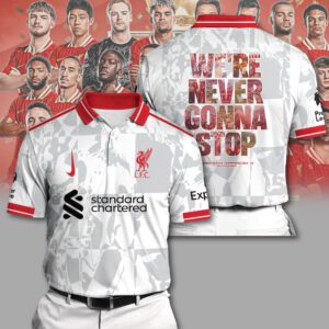 Liverpool FC Champion 2024/25 Premier League Polo Shirt GCL1533