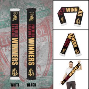 Liverpool FC Champion 2025 Ruffneck Soccer Scarf RSC1025