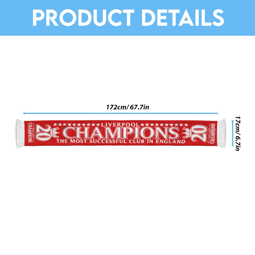Liverpool-FC-Champion-2025-Ruffneck-Soccer-Scarf-RSC1029-1