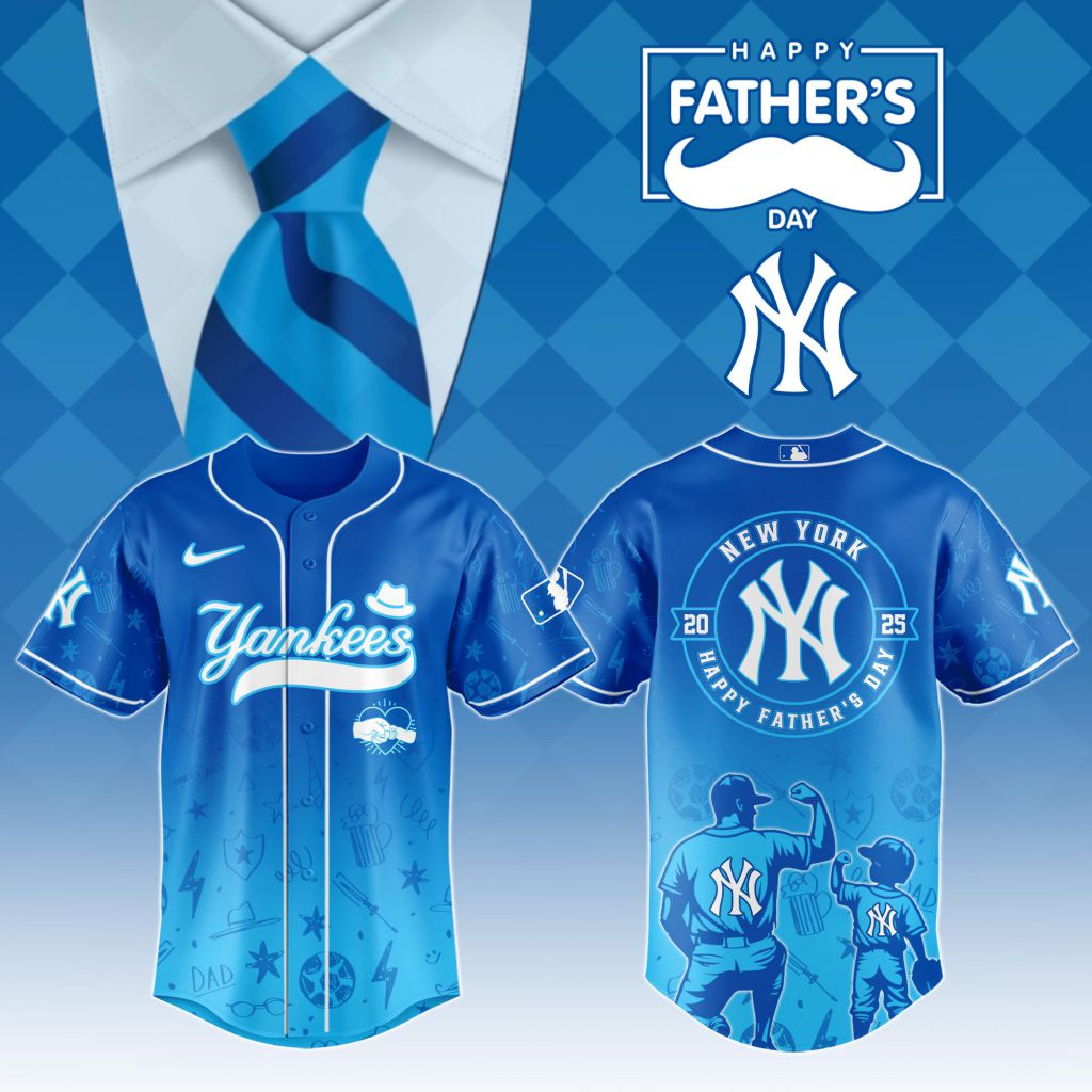 MLB-New-York-Yankees-Special-Fathers-Day-Baseball-Jersey-DBJ1399 MLB New York Yankees Special Father's Day Baseball Jersey DBJ1399
