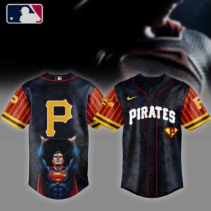 MLB Pittsburgh Pirates X Superman Baseball Jersey DBJ1546