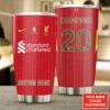 Personalized Liverpool FC Champion 2024/25 Premier League Tumbler Cup GCL1306