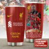 Personalized Liverpool FC Champion 2024/25 Premier League Tumbler Cup GCL1375