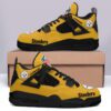 Pittsburgh Steelers NFL Premium Jordan 4 Sneaker Personalized Name Shoes JD4761