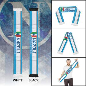 S.S.C. Napoli Champion 2025 Ruffneck Soccer Scarf RSC1003