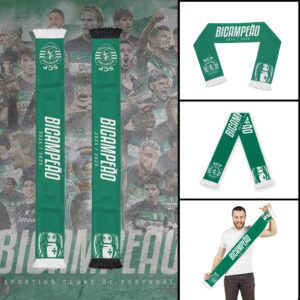 Sporting CP Champion 2025 Ruffneck Soccer Scarf RSC1009