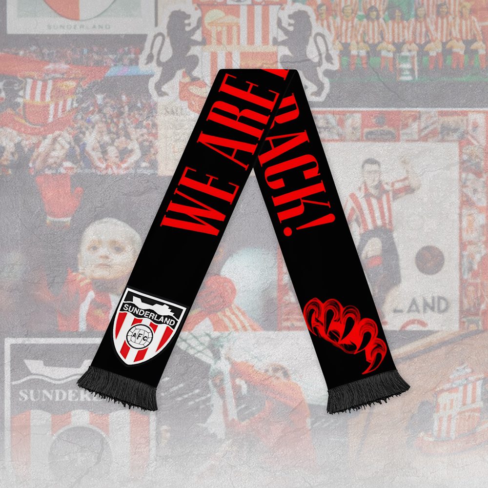 Sunderland-AFC-Champion-2025-Ruffneck-Soccer-Scarf-RSC1001-4