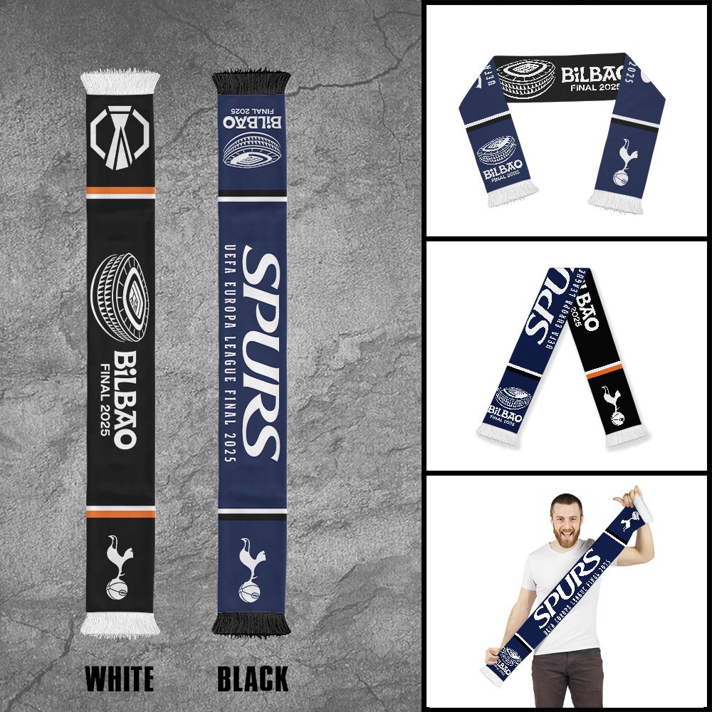 Tottenham-Hotspur-FC-Champion-2025-Ruffneck-Soccer-Scarf-RSC1015 Tottenham Hotspur FC Champion 2025 Ruffneck Soccer Scarf RSC1015
