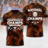 2025 NCAA Texas Longhorns Softball Women's College World Series Champions Unisex Performance T-Shirt FBH1029