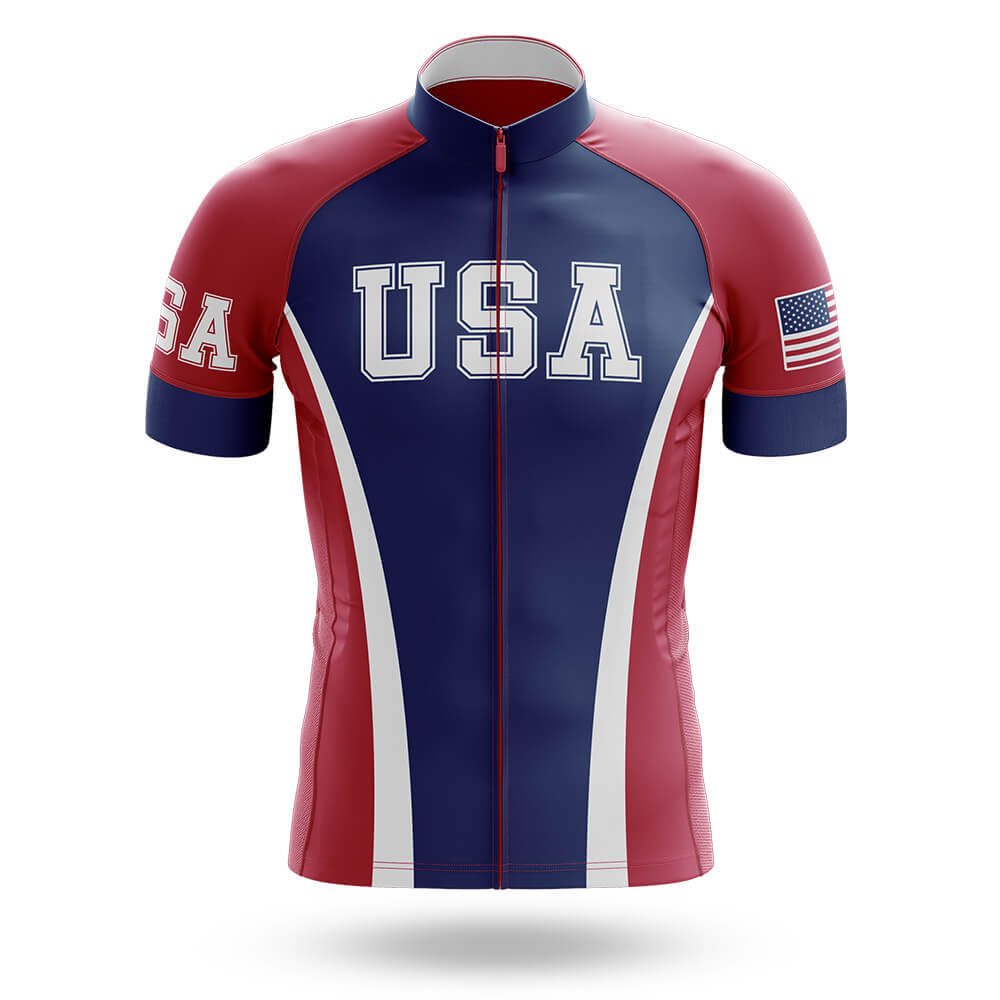 American-Spirit-Cycling-Jersey-For-MenWomen American Spirit - Cycling Jersey For Men/Women