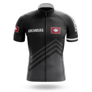 Arkansas S4 Black - Cycling Jersey For Men/Women
