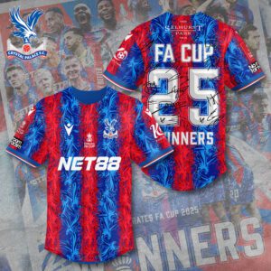 Crystal Palace Champion 2025 FC Baseball Jersey GNT6008