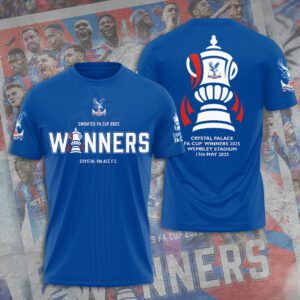 Crystal Palace Champion 2025 FC Unisex Performance T-Shirt GNT6019