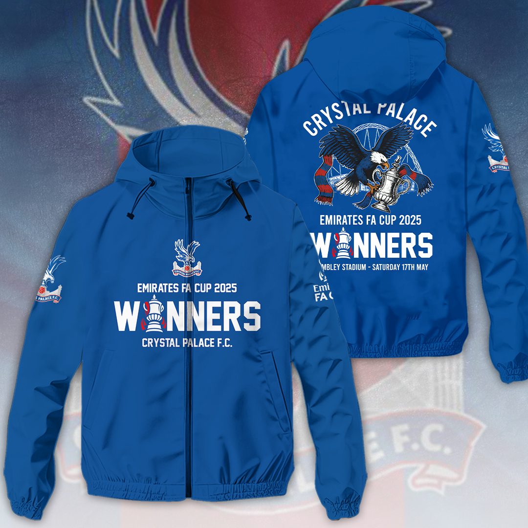 Crystal-Palace-Champion-2025-FC-Windbreaker-Jacket-GNT6002 Crystal Palace Champion 2025 FC Windbreaker Jacket GNT6002
