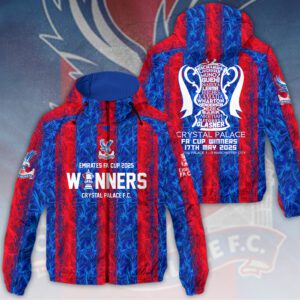 Crystal Palace Champion 2025 FC Windbreaker Jacket GNT6003