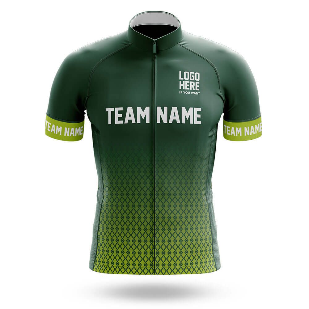 Custom-Team-Name-S1-Green-Cycling-Jersey-For-MenWomen Custom Team Name S1 Green - Cycling Jersey For Men/Women