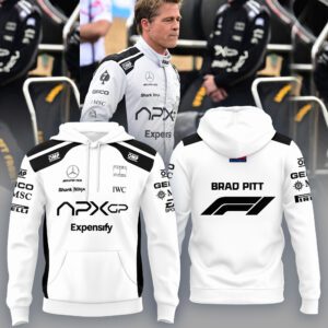 F1 The Movie - Brad Pitt 2025 APXGP Unisex Performance Hoodie BPM1000