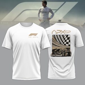 F1 The Movie - Brad Pitt 2025 APXGP Unisex Performance T-Shirt BPM1018