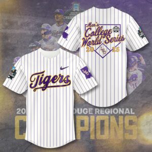 LSU Tigers Baseball Baseball Jersey GNT6026