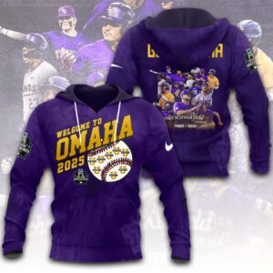LSU Tigers Baseball Unisex Performance Hoodie GNT6078