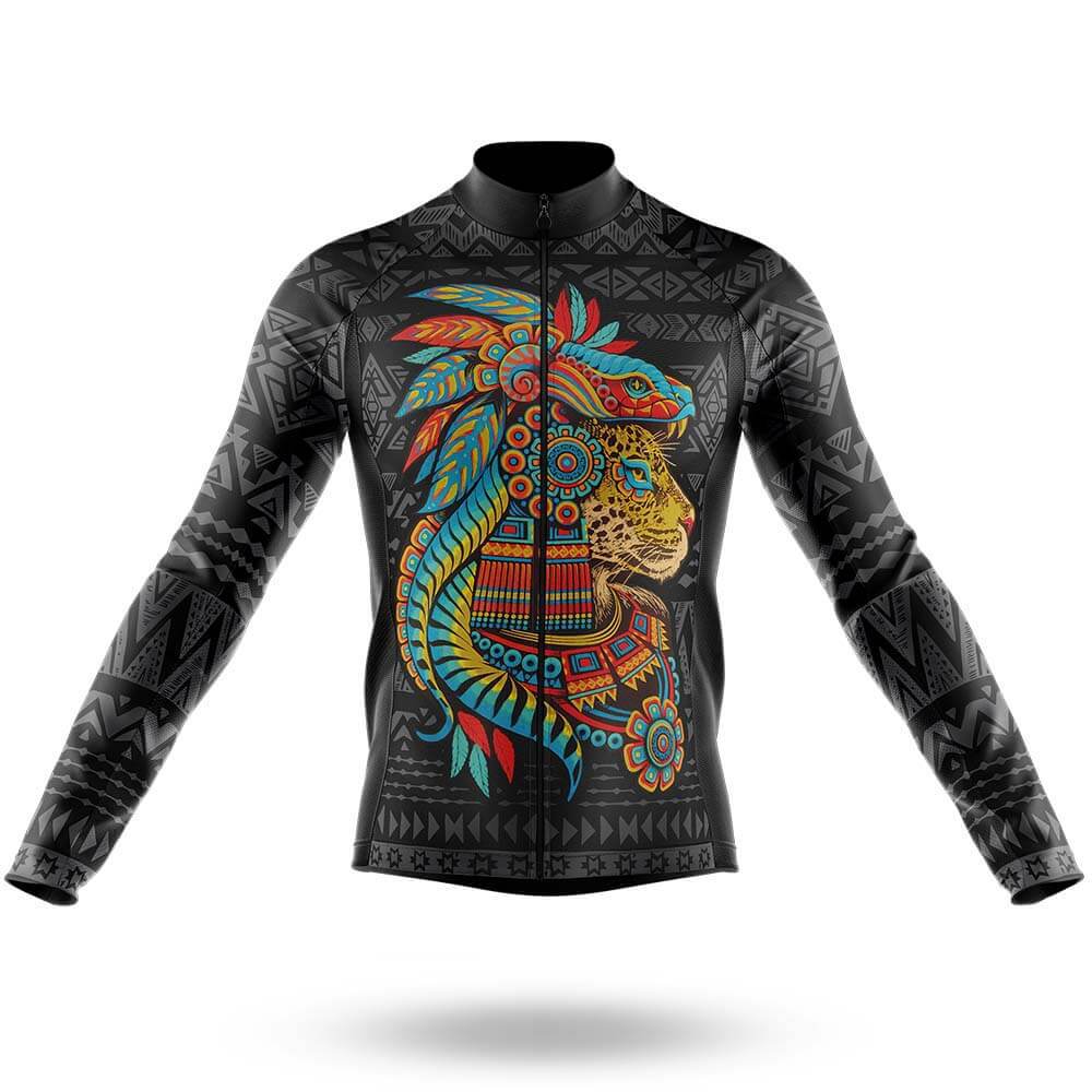 Mexican-Aztec-Jaguar-Cycling-Jersey-For-MenWomen-1