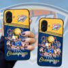 Oklahoma City Thunder NBA Final Champion 2025 Phone Case BGN1038