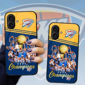 Oklahoma City Thunder NBA Final Champion 2025 Phone Case BGN1038