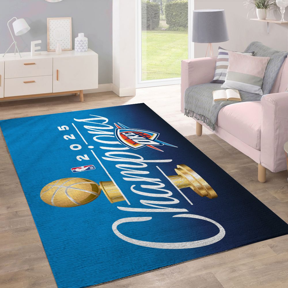 Oklahoma-City-Thunder-NBA-Final-Champion-2025-Rectangular-Rug-BGN1012-1