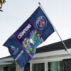 PSG F.C. Paris Saint-Germain Champions d'Europe 2025 3D House Flag PSG1016