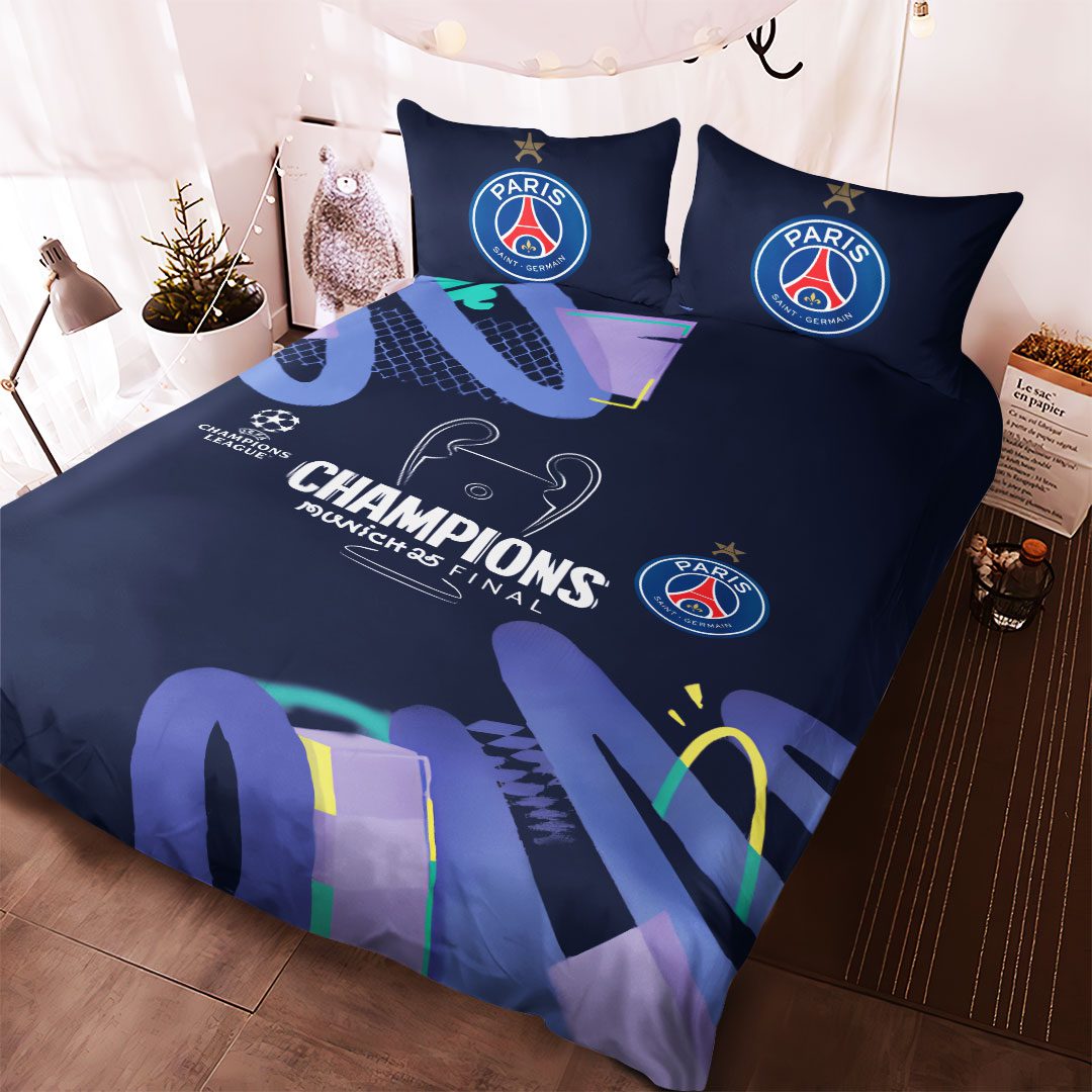 PSG-F.C.-Paris-Saint-Germain-Champions-dEurope-2025-Bedding-set-PSG1018-1